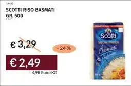 Prezzemolo e Vitale Scotti riso basmati offerta