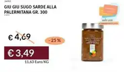 Prezzemolo e Vitale Giu giu sugo sarde alla palermitana offerta
