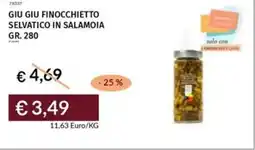 Prezzemolo e Vitale Giu giu finocchietto selvatico in salamoia offerta