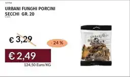 Prezzemolo e Vitale Urbani funghi porcini secchi offerta
