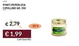 Prezzemolo e Vitale Ponti peperlizia cipolline offerta