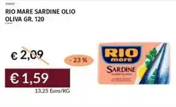 Prezzemolo e Vitale Rio mare sardine olio oliva offerta