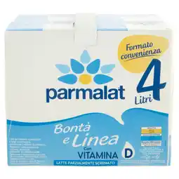 Spazio Conad LATTE PARZIALMENTE SCREMATO UHT BONTÀ E LINEA PARMALAT offerta