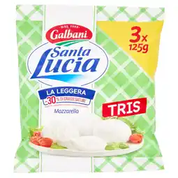 Spazio Conad MOZZARELLA SANTA LUCIA GALBANI offerta