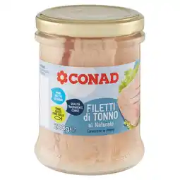 Spazio Conad FILETTI DI TONNO CONAD offerta