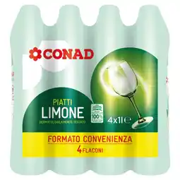 Spazio Conad DETERSIVO PIATTI CONAD offerta