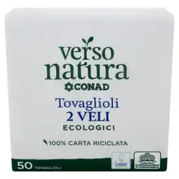 Spazio Conad TOVAGLIOLI ECOLOGICI VERSO NATURA CONAD offerta