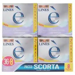 Spazio Conad • ASSORBENTI LINES E’ • E’ COTONE offerta