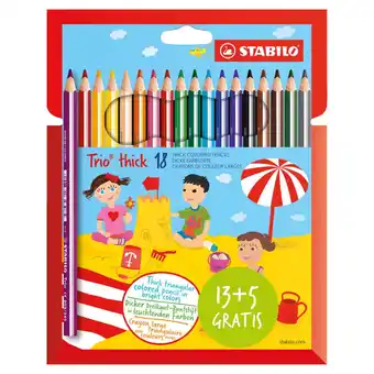 Spazio Conad PASTELLI COLORATI TRIO MAXI STABILO offerta