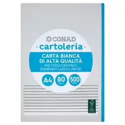 Spazio Conad CARTA PER FOTOCOPIE CONAD offerta