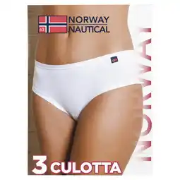 Spazio Conad 3 SLIP O 3 COULOTTE DONNA NORWAY offerta