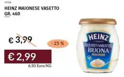 Prezzemolo e Vitale Heinz maionese vasetto offerta