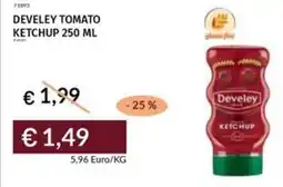 Prezzemolo e Vitale Develey tomato ketchup offerta