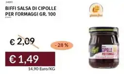 Prezzemolo e Vitale Biffi salsa di cipolle per formaggi offerta