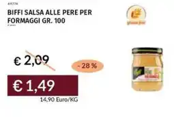 Prezzemolo e Vitale Biffi salsa alle pere per formaggi offerta