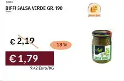 Prezzemolo e Vitale Biffi salsa verde offerta