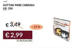 Prezzemolo e Vitale Guttiau pane carasau offerta