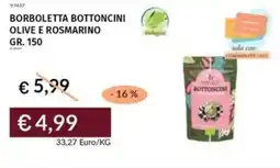 Prezzemolo e Vitale Borboletta bottoncini olive e rosmarino offerta