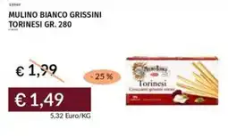 Prezzemolo e Vitale Mulino bianco grissini torinesi offerta