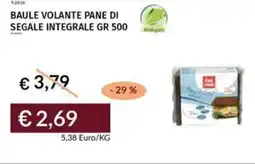 Prezzemolo e Vitale Baule volante pane di segale integrale offerta