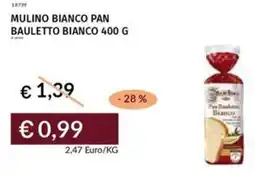 Prezzemolo e Vitale Mulino bianco pan bauletto bianco offerta