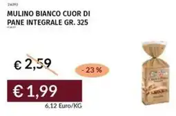 Prezzemolo e Vitale Mulino bianco cuor di pane integrale offerta