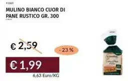 Prezzemolo e Vitale Mulino bianco cuor di pane rustico offerta