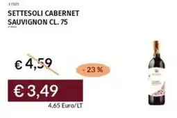 Prezzemolo e Vitale Settesoli cabernet sauvignon offerta