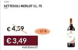 Prezzemolo e Vitale Settesoli merlot offerta