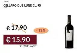 Prezzemolo e Vitale Cellaro due lune offerta