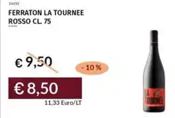 Prezzemolo e Vitale Ferraton la tournee rosso offerta