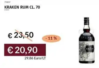 Prezzemolo e Vitale Kraken rum offerta
