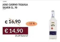 Prezzemolo e Vitale Jose cuervo tequila silver offerta
