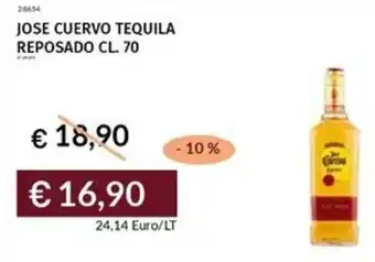 Prezzemolo e Vitale Jose cuervo tequila reposado offerta