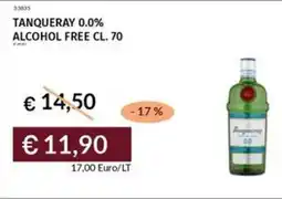 Prezzemolo e Vitale Tanqueray 0.0% alcohol free offerta