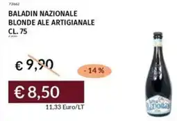 Prezzemolo e Vitale Baladin nazionale blonde ale artigianale offerta