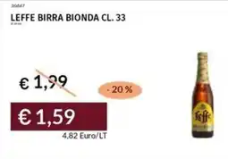 Prezzemolo e Vitale Leffe birra bionda offerta