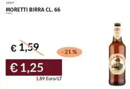 Prezzemolo e Vitale Moretti birra offerta