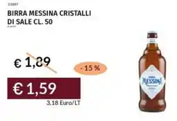 Prezzemolo e Vitale Birra messina cristalli di sale offerta