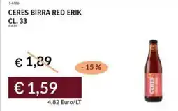 Prezzemolo e Vitale Ceres birra red erik offerta