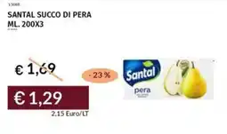 Prezzemolo e Vitale Santal succo di pera offerta