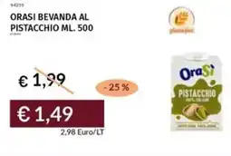 Prezzemolo e Vitale Orasi bevanda al pistacchio offerta