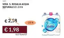 Prezzemolo e Vitale Vera s. rosalia acqua naturale offerta