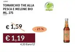 Prezzemolo e Vitale TOMARCHIO THE ALLA PESCA E MELONE BIO offerta