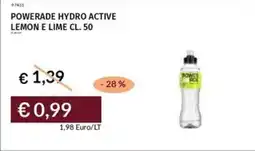 Prezzemolo e Vitale Powerade hydro active lemon e lime offerta