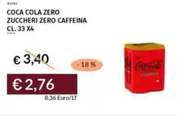 Prezzemolo e Vitale Coca cola zero zuccheri zero caffeina offerta