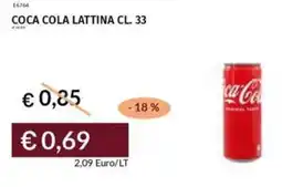Prezzemolo e Vitale Coca cola lattina offerta