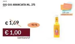 Prezzemolo e Vitale Giu giu aranciata offerta
