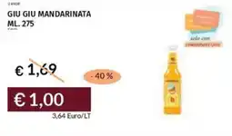 Prezzemolo e Vitale Giu giu mandarinata offerta