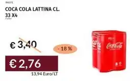 Prezzemolo e Vitale Coca cola lattina offerta